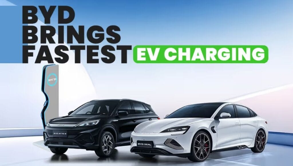 BYD Flash Charger 5-minute EV Charging
