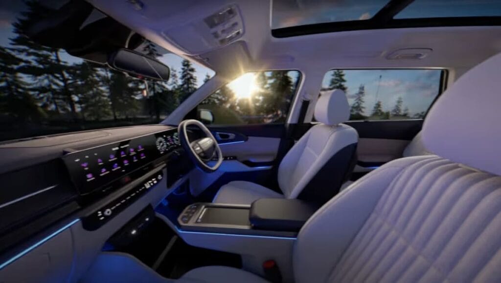 Kia Carens Clavis 64-Colour Ambient Lighting
