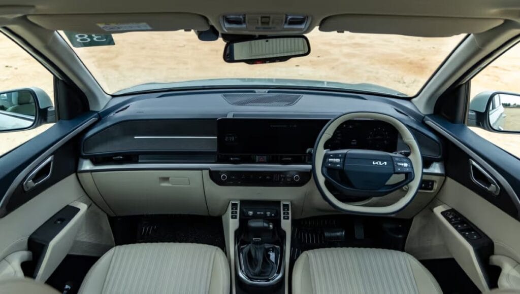 Kia Carens Clavis Dual 12.25-Inch Displays