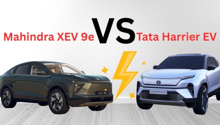 Tata Harrier EV vs Mahindra XEV 9e