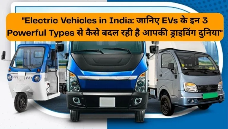 Electric Vehicles in India