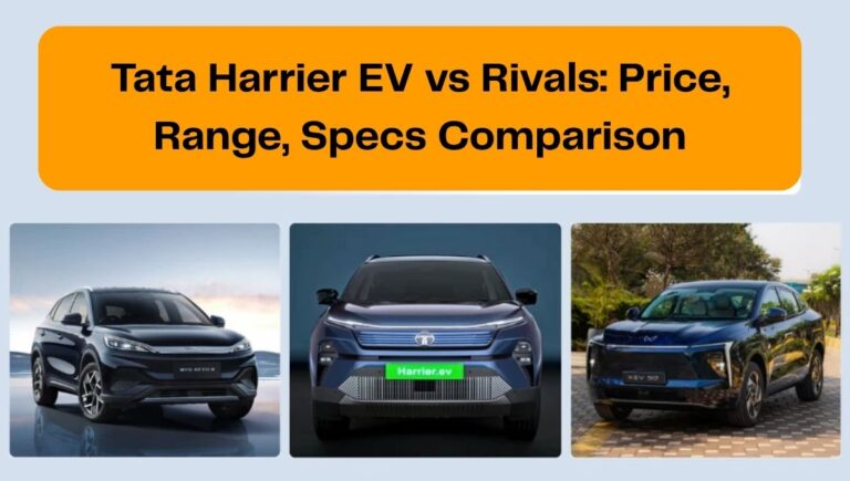 Tata Harrier EV vs Rivals