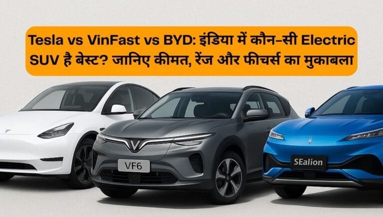 Tesla vs VinFast vs BYD